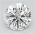 Lab Grown Diamond 4.14 Carats, Round with Ideal Cut, D Color, VVS2 Clarity and Certified by IGI