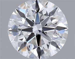 Picture of Lab Grown Diamond 1.01 Carats, Round with Ideal Cut, D Color, VVS1 Clarity and Certified by IGI