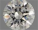 Diamante Natural 0.71 quilates, Redondo , Color H, claridad VVS2 y certificado IGI