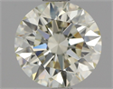 Natural Diamond 1.27 Carats, Round with Excellent Cut, M Color, VVS1 Clarity and Certified by IGI