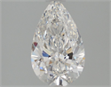 Lab Grown Diamond 1.42 Carats, Pear with  Cut, E Color, VVS2 Clarity and Certified by IGI