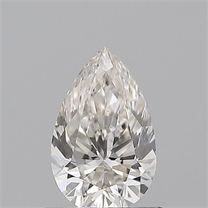 Picture of Natural Diamond 0.70 Carats, Pear with  Cut, H Color, VS2 Clarity and Certified by GIA