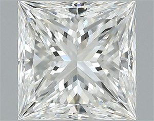 Foto Diamante Natural 1.00 quilates, Princesa , Color F, claridad VS1 y certificado GIA de