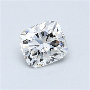 Picture of Natural Diamond 0.61 Carats, Cushion with  Cut, E Color, SI1 Clarity and Certified by GIA