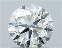 Diamante Natural 0.90 quilates, Redondo , Color F, claridad VVS2 y certificado GIA