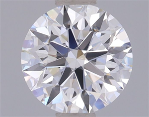 Picture of Lab Grown Diamond 1.01 Carats, Round with Ideal Cut, D Color, VVS2 Clarity and Certified by IGI