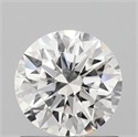 Lab Grown Diamond 1.02 Carats, Round with Ideal Cut, E Color, VS1 Clarity and Certified by IGI