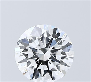 Picture of Lab Grown Diamond 2.00 Carats, Round with Ideal Cut, D Color, VVS2 Clarity and Certified by IGI