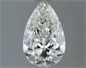 Diamante Natural 1.20 quilates, De pera , Color H, claridad VVS2 y certificado IGI