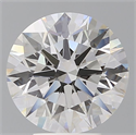 Lab Grown Diamond 4.56 Carats, Round with Ideal Cut, F Color, VVS2 Clarity and Certified by IGI
