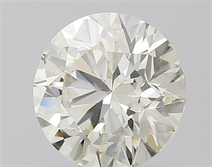 Picture of Natural Diamond 0.70 Carats, Round with Excellent Cut, J Color, SI1 Clarity and Certified by IGI