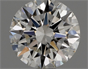 Diamante Natural 0.71 quilates, Redondo , Color G, claridad VS2 y certificado IGI