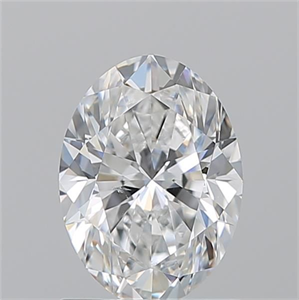 Picture of Natural Diamond 1.21 Carats, Oval with  Cut, E Color, VS2 Clarity and Certified by GIA