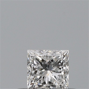Picture of Natural Diamond 0.23 Carats, Princess with  Cut, F Color, VVS1 Clarity and Certified by GIA