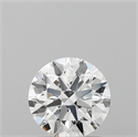 Lab Grown Diamond 1.01 Carats, Round with Ideal Cut, E Color, VVS1 Clarity and Certified by IGI