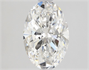 Diamante Natural 1.57 quilates, Ovalado , Color F, claridad VS2 y certificado GIA