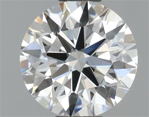 Picture of Lab Grown Diamond 1.05 Carats, Round with Ideal Cut, D Color, VVS2 Clarity and Certified by IGI