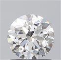 Natural Diamond 0.91 Carats, Round with Very Good Cut, E Color, VVS1 Clarity and Certified by GIA