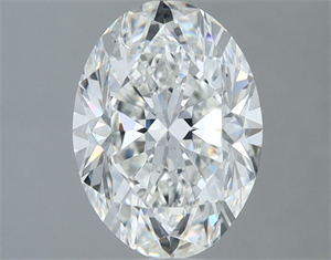 Picture of Natural Diamond 2.03 Carats, Oval with  Cut, G Color, VS2 Clarity and Certified by GIA