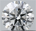 Natural Diamond 0.40 Carats, Round with Excellent Cut, G Color, VVS1 Clarity and Certified by IGI