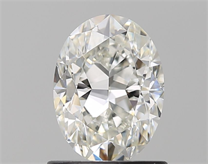 Foto Diamante Natural 1.00 quilates, Ovalado , Color H, claridad VS1 y certificado GIA de