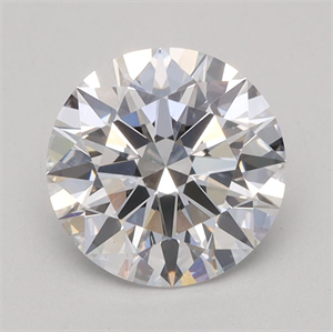 Picture of Lab Grown Diamond 1.07 Carats, Round with Ideal Cut, D Color, VVS2 Clarity and Certified by IGI
