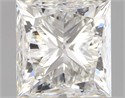 Diamante Natural 1.51 quilates, Princesa , Color I, claridad VS1 y certificado GIA