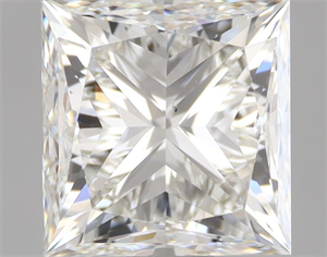 Foto Diamante Natural 1.51 quilates, Princesa , Color I, claridad VS1 y certificado GIA de