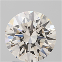 Natural Diamond 2.01 Carats, Round with Excellent Cut, K Color, IF Clarity and Certified by GIA