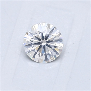 Foto Diamante Natural 0.40 quilates, Redondo , Color F, claridad I1 y certificado GIA de