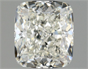 Natural Diamond 1.01 Carats, Cushion with  Cut, J Color, VS2 Clarity and Certified by GIA