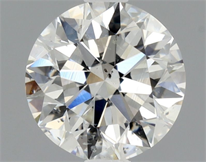 Picture of Natural Diamond 1.00 Carats, Round with Excellent Cut, H Color, SI2 Clarity and Certified by GIA