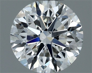 Picture of Natural Diamond 0.70 Carats, Round with Very Good Cut, E Color, VS2 Clarity and Certified by IGI