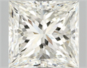 Natural Diamond 4.02 Carats, Princess with  Cut, I Color, VS1 Clarity and Certified by IGI
