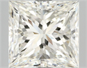 Natural Diamond 4.02 Carats, Princess with  Cut, I Color, VS1 Clarity and Certified by IGI