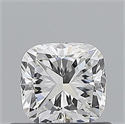 Natural Diamond 0.50 Carats, Cushion with  Cut, F Color, VVS1 Clarity and Certified by GIA