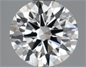 Lab Grown Diamond 1.44 Carats, Round with Ideal Cut, E Color, VVS2 Clarity and Certified by IGI