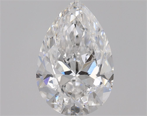 Picture of Natural Diamond 0.90 Carats, Pear with  Cut, D Color, VS2 Clarity and Certified by GIA