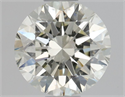 Natural Diamond 0.70 Carats, Round with Excellent Cut, L Color, SI2 Clarity and Certified by GIA