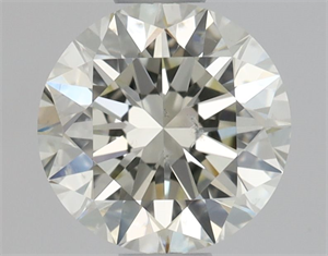 Picture of Natural Diamond 0.70 Carats, Round with Excellent Cut, L Color, SI2 Clarity and Certified by GIA