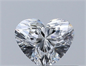 Natural Diamond 0.30 Carats, Heart with  Cut, D Color, VS1 Clarity and Certified by GIA