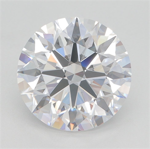 Picture of Lab Grown Diamond 3.66 Carats, Round with Excellent Cut, D Color, VVS1 Clarity and Certified by GIA