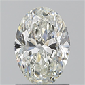Natural Diamond 1.20 Carats, Oval with  Cut, H Color, VS1 Clarity and Certified by GIA