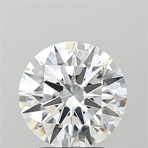 Picture of Lab Grown Diamond 3.10 Carats, Round with Ideal Cut, F Color, VVS2 Clarity and Certified by IGI
