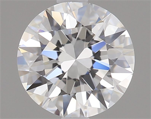 Foto Diamante Natural 0.58 quilates, Redondo , Color E, claridad IF y certificado GIA de