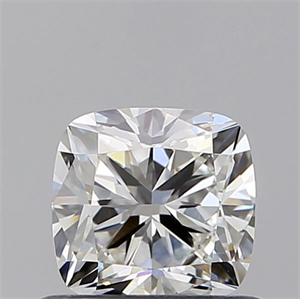 Foto Diamante Natural 0.60 quilates, Del cojín , Color G, claridad VVS2 y certificado GIA de