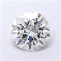 Lab Grown Diamond 1.56 Carats, Round with Excellent Cut, G Color, VVS2 Clarity and Certified by IGI