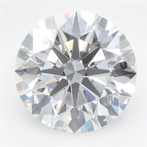Picture of Lab Grown Diamond 4.03 Carats, Round with Ideal Cut, D Color, VVS1 Clarity and Certified by IGI