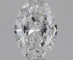 Picture of Natural Diamond 1.01 Carats, Oval with  Cut, D Color, VS1 Clarity and Certified by GIA