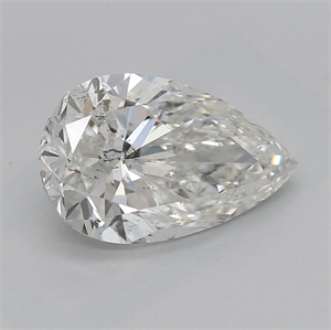 Picture of Natural Diamond 1.80 Carats, Pear with  Cut, I Color, SI2 Clarity and Certified by GIA
